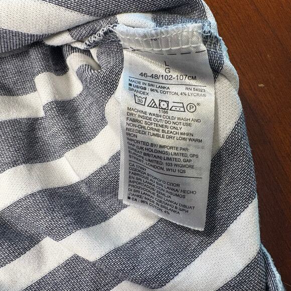 Banana Republic Striped Polo Size Large - Picture 6 of 6